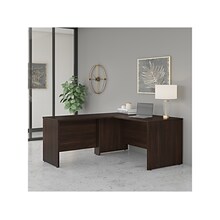 Bush Business Furniture Studio C 60W L Shaped Desk with 42W Return, Black Walnut (STC050BW)