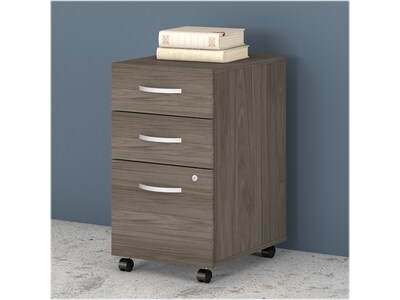 Bush Business Furniture Studio C 3-Drawer Mobile Vertical File Cabinet, Letter/Legal Size, Lockable,