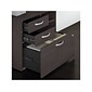 Bush Business Furniture Studio C Office Storage Cabinet with Drawers and Shelves, Storm Gray (SCF130SGSU)