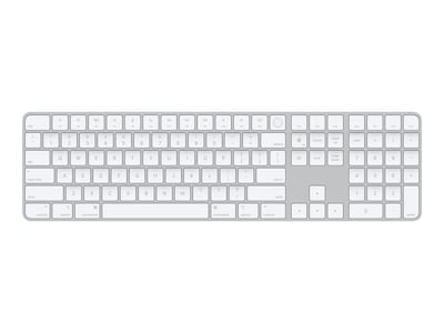 Apple Magic Keyboard with Touch ID and Numeric Keypad Wireless Gaming, Silver (MK2C3LL/A)