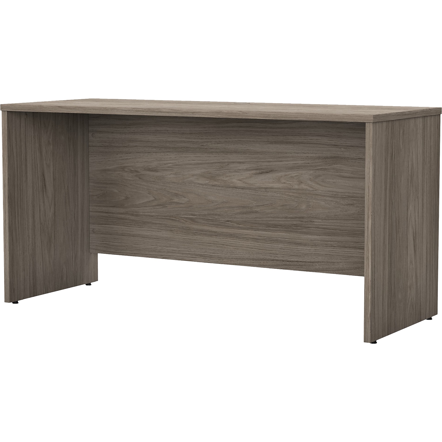 Bush Business Furniture Studio C 60W Credenza Desk, Modern Hickory (SCD360MH)
