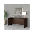 Bush Business Furniture Studio C 72W Credenza Desk, Black Walnut (SCD372BW-Z)