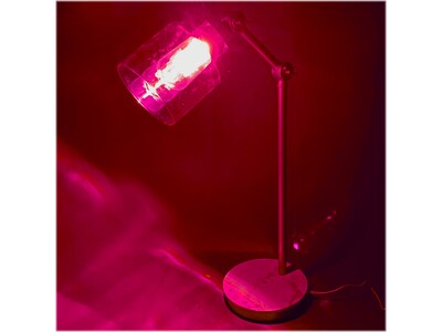 UltraBrite Vintage LED Desk Lamp, 32.3", Pewter (UDLV0301A-PTR-DS)