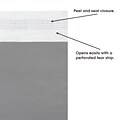 Clear View Poly Mailers, 6 x 9, Clear/White, 100/Case