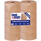 Tape Logic® #7500 Reinforced Water Activated Tape, 3" x 600', Kraft, 10/Case (T9087500)