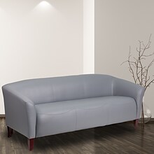 Flash Furniture HERCULES Imperial Series 72.75 LeatherSoft Sofa, Gray (1113GY)