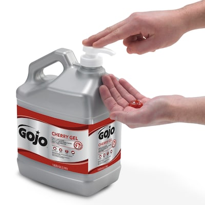 GOJO Cherry Gel Pumice Hand Cleaner, 1 gal.,2/Carton (2358-02)