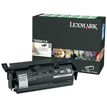 Lexmark T650 Black Standard Yield Toner Cartridge