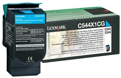 Lexmark C544 Cyan Extra High Yield Toner Cartridge