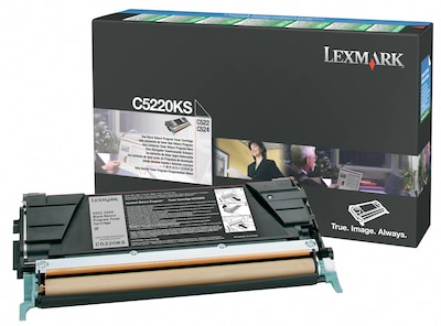 Lexmark C5220KS Black Standard Yield Toner Cartridge