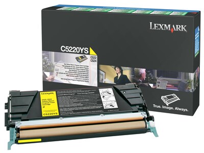 Lexmark C5220YS Yellow Standard Yield Toner Cartridge