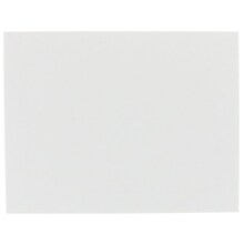JAM Paper Smooth Personal Notecards, White, 100/Pack (175972)