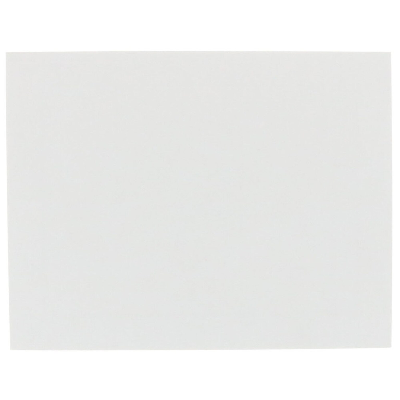 JAM Paper Smooth Personal Notecards, White, 100/Pack (175972)