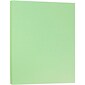 JAM Paper Matte Colored Paper, 28 lbs., 8.5" x 11", Mint Green, 500 Sheets/Ream (16732385B)