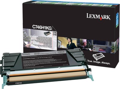 Lexmark C746 Black High Yield Toner Cartridge