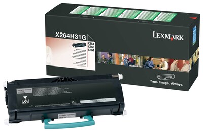Lexmark X26X Black High Yield Toner Cartridge (X264H31G)