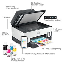 HP Smart Tank 7301 Inkjet Printer, All-in-One Supertank, Print/Copy/Scan (28B70A)