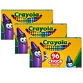 Crayola Crayons, 96/Box, 3 Boxes (BIN520096-3)