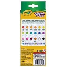 Crayola Twistables Colored Pencils, 18 Per Box, 3 Boxes (BIN687418-3)