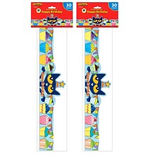 Teacher Created Resources Pete the Cat Happy Birthday Crowns, 24 x 4-3/4, Multicolor, 30/Pack, 2 P
