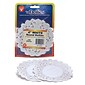 Hygloss 4" Round Paper Lace Doilies, White, 100/Pack, 6 Packs (HYG10041-6)