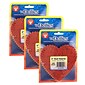 Hygloss Heart Doilies, Red, 4", 100/Pack, 3 Packs (HYG91044-3)