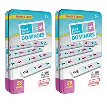 Junior Learning Word Family Dominoes, 2/Bundle (JRL480-2)