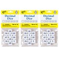 Koplow Games Decimal Dice Set, 10 Per Pack, 3 Packs (KOP12088-3)