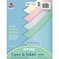 Pacon Array Computer Paper, 8.5" x 11", Assorted Pastel, 100 Sheets/Pack, 3/Pack (PAC101048-3)