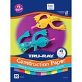 Pacon Tru-Ray 12 x 18 Construction Paper, Vibrant Colors, 50 Sheets/Pack, 3 Packs (PAC102941-3)