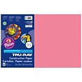 Pacon Tru-Ray 12 x 18 Construction Paper, Shocking Pink, 50 Sheets/Pack, 5 Packs (PAC103045-5)