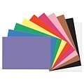 Prang® Construction Paper, 10 Assorted Colors, 12 x 18, 50 Sheets Per Pack, 5 Packs (PAC6507-5)