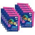 Pacon SunWorks 9 x 12 Construction Paper, Hot Pink, 50 Sheets/Pack, 10 Packs (PAC9103-10)