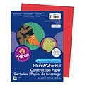 Pacon SunWorks 9 x 12 Construction Paper, Holiday Red, 50 Sheets/Pack, 10 Packs (PAC9903-10)