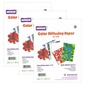 Roylco Color Diffusing Paper, 12 x 18, 50 Sheets Per Pack, 3 Packs (R-15212-3)