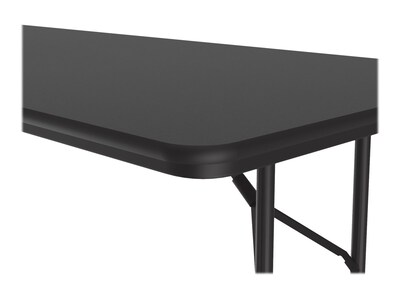 Correll Folding Table, 96" x 30", Black (CFA3096TF-07)