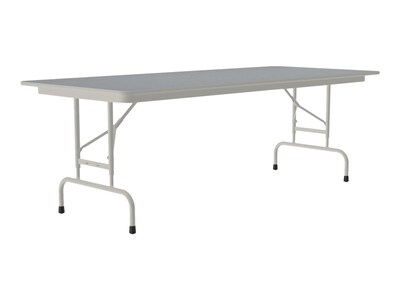 Correll Folding Table, 96 x 30, Gray (CFA3096TF-15)