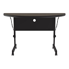 Correll Folding Table, 48 x 24, Walnut (FT2448TFHR-01)