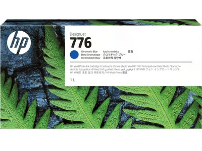 HP 776 Chromatic Blue High Yield Ink Cartridge (1XB04A)