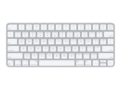 Apple Magic Keyboard with Touch ID Wireless, Silver/White Keys (MK293LL/A)