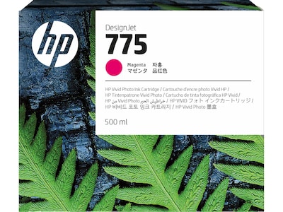 HP 775 Magenta Standard Yield Ink Cartridge (1XB18A)