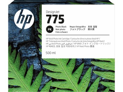 HP 775 Photo Black Standard Yield Ink Cartridge (1XB21A)