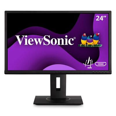 ViewSonic Ergonomic 24 60 Hz LCD Monitor, Black (VG2440)