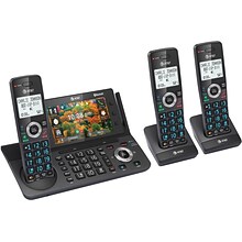 AT&T DLP73390 3-Handset Cordless Telephone, Black/Graphite (DLP73390)