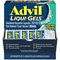 Advil Liqui-Gels Pain Reliever/Fever Reducer, Solubilized Ibuprofen 200mg, 2/Packet, 50 Packets/Box (016902)