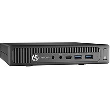 HP ProDesk 600 G2 Refurbished Mini Desktop Computer, Intel Core i7-6700T, 8GB Memory, 256GB SSD