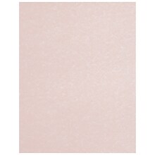 JAM PAPER 30% Recycled Parchment Colored Paper, 24 lb., 8.5 x 11, Salmon Pink, 50 Sheets/Pack (171