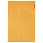 JAM Paper #4 Coin Business Commercial Envelopes with Peel & Seal Closure, 3" x 4 1/2", Brown Kraft Manila, 50/Pack (400238461I)