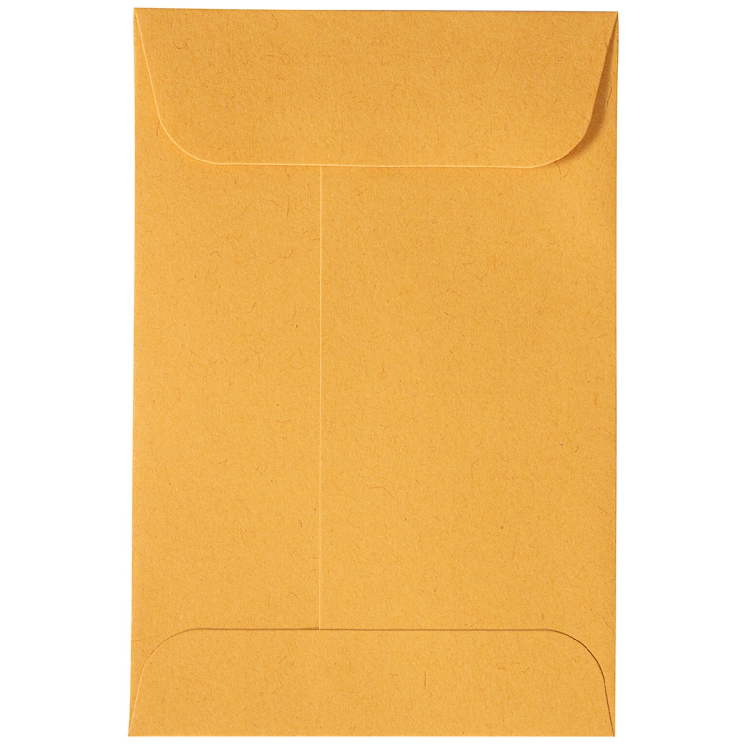 JAM Paper #4 Coin Business Commercial Envelopes with Peel & Seal Closure, 3 x 4 1/2, Brown Kraft Manila, 50/Pack (400238461I)