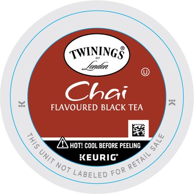 Twinings Chai Tea, Keurig® K-Cup® Pods, 24/Box (TNA09954)